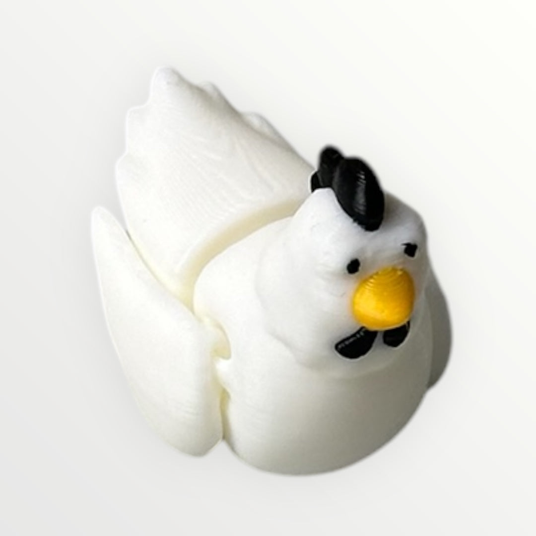 Mini black beard chicken