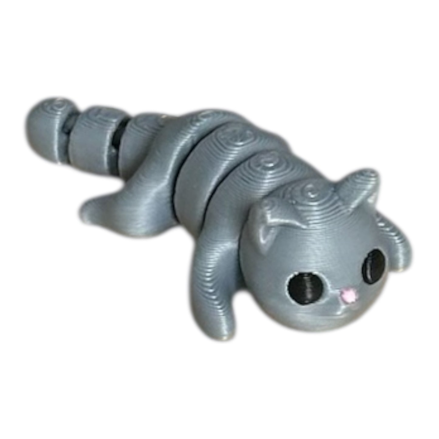 Mini silver cat