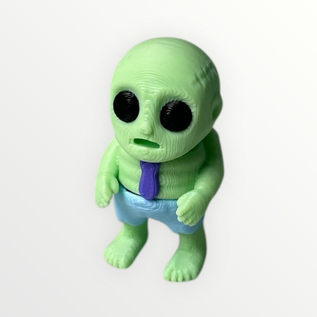 Mini blue pants zombie