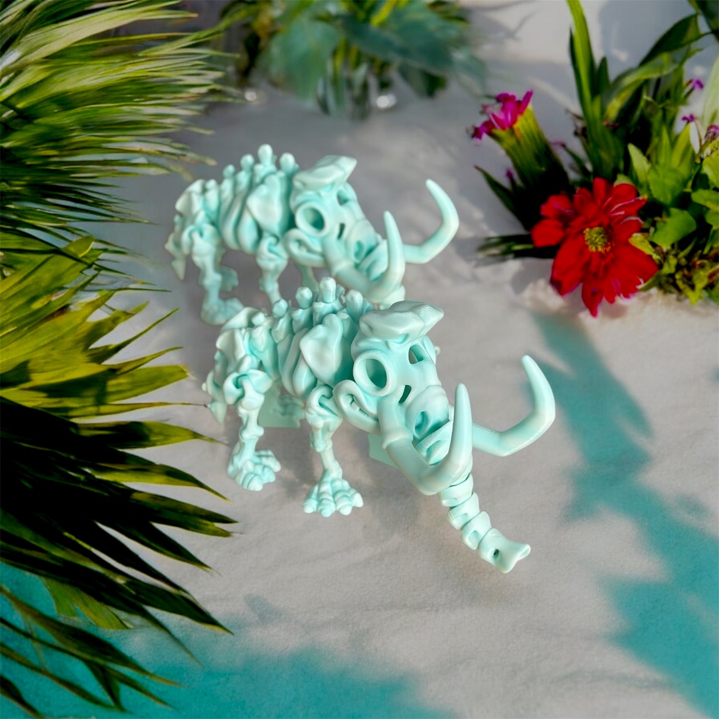 mammoth skeleton 🧊