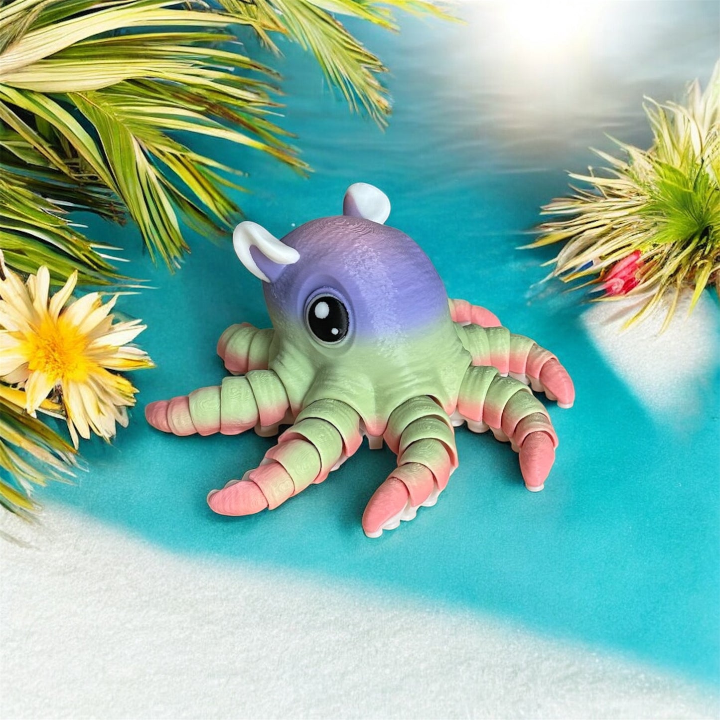 Rainbow octopus