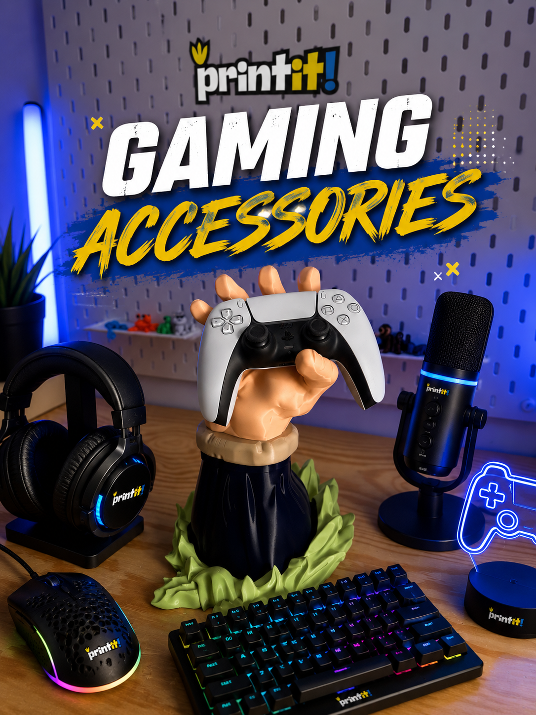 Gaming accessories 🎮