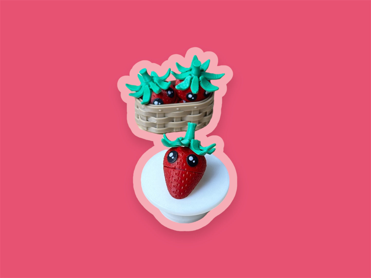 The Articulated Strawberry & Basket 🍓