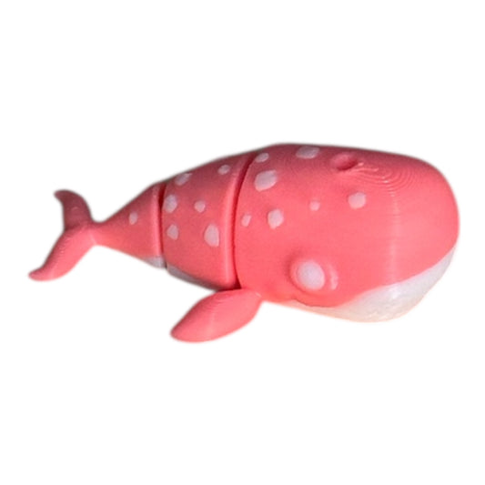 Mini pink whale
