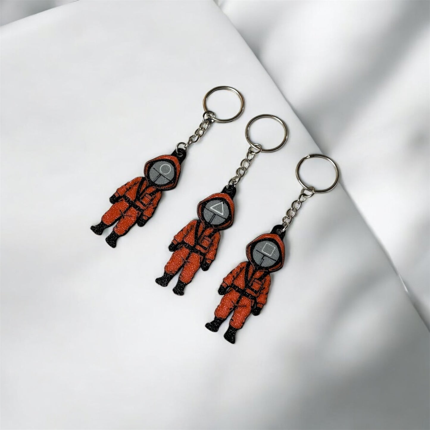 Squid game character keychain