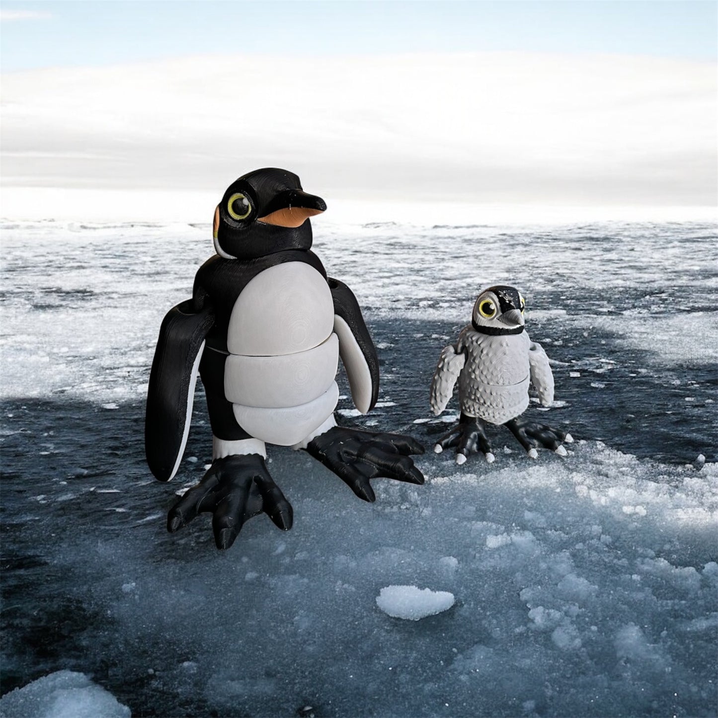 Penguin family 🐧