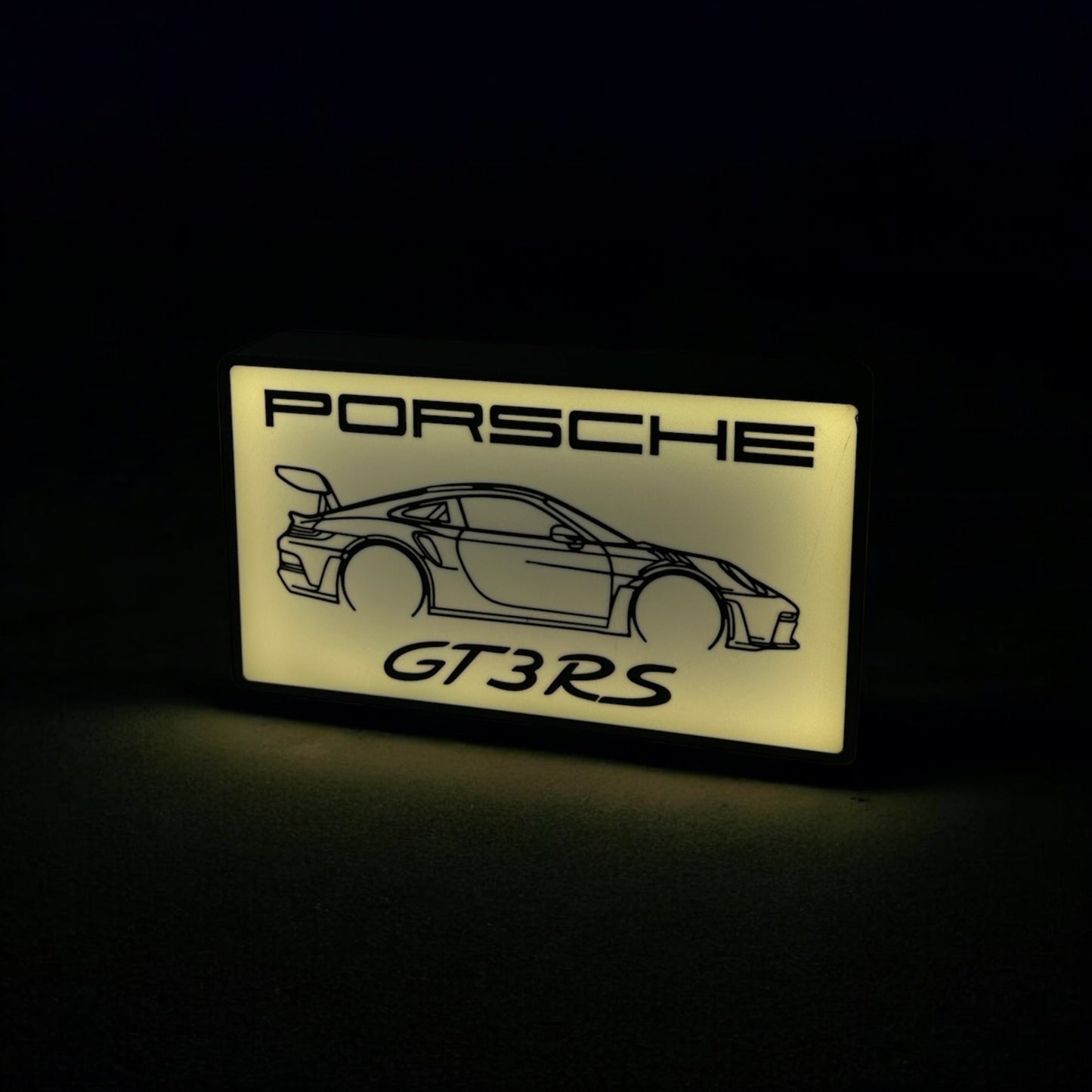 Porsche GT3 RS light Box