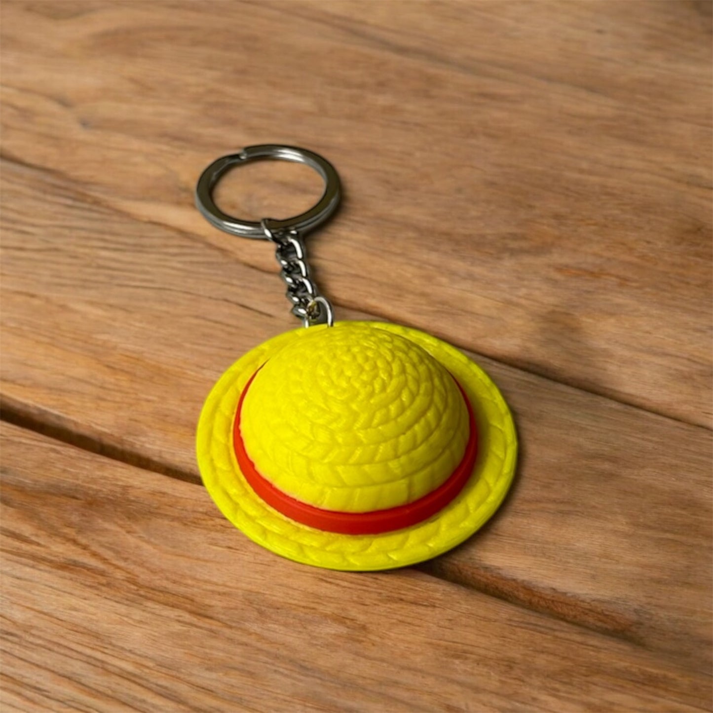 Luffy Straw Hat Keychain